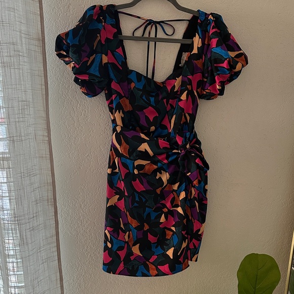 Show Me Your MuMu Dresses & Skirts - Show Me Your MuMu Vibrant Abstract Mini Dress